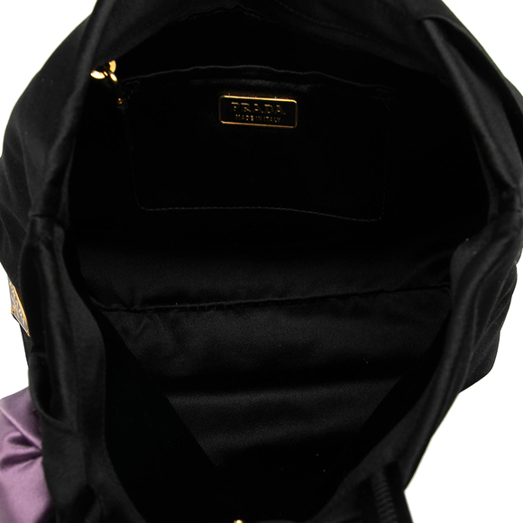 Pre-Loved Prada Mini Raso Rose Tote - Picture 4 of 6